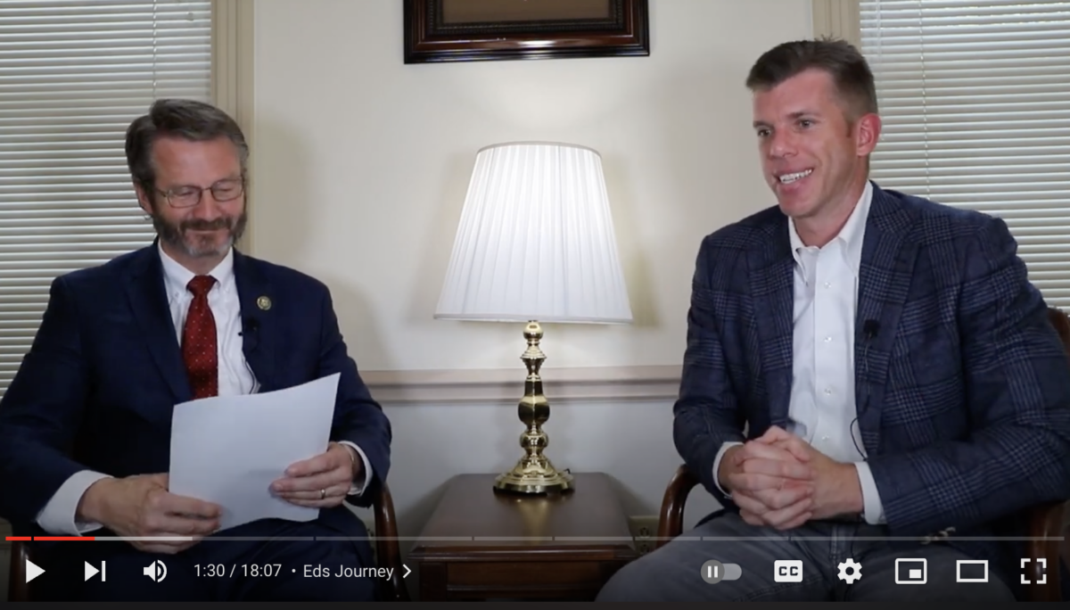 Congressman Tim Burchett (TN-02) sits down with the CEO of Chroma Energy group to talk renewables, private sector innovation, and what makes Knoxville a great place to raise a business.